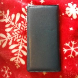 Lamb skin rfid wallet